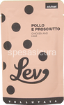 lev bustine umido gatto vellutata 100% nat. pollo e prociutto 60 gr