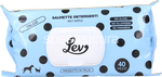 lev salviette detergenti naturali con talco 40 pz