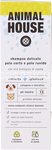 animal house - shampoo delicato per pelo corto e ruvido 250ml.