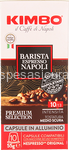 kimbo caps nespresso barista napoli alu x 10 gr 55