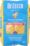 de cecco ditali piccoli rigati 1kg