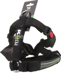 petty pettorina h luminosa in nylon taglia m led verde
