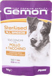 gemon busta sterilised con bocconcini pollo e tacchino 100 gr.