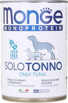 monge monoproteico cane 100% tonno 400 gr