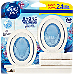 ambipur profumatore bagno 2pz lenor risv.primav.