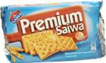 crackers saiwa premium salati senza granelli di sale in superficie - 315 gr