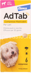 adtab 6 compresse masticabili per cani >2,5 - 5,5 kg
