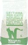 natural code  lettiera bentonite agglomerante neutra 5l