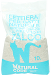 natural code  lettiera bentonite agglomerante talco 10l