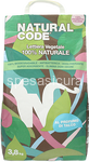 natural code lettiera vegetale agglom. talco 3,8kg