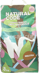 natural code lettiera vegetale agglom. neutra 8kg