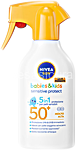 nivea sun kids sensitive protect trigger fp50+ ml 250