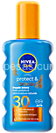 nivea sun protect&bronza spray fp30 ml 200
