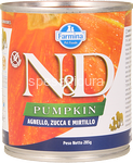 farmina n&d cane pampkin agnello zucca e mirtillo 285gr