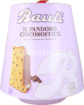 pandoro ciocosoffice bauli con cioccolato extrafondente - 750 gr