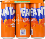 fanta orange lattina ml.330x6