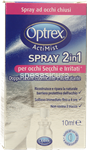 optrex actimist spray 2 in 1 per occhi secchi ed irritati