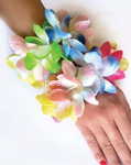 hawaii bracciali 2pz multicolore 3885