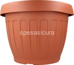 bama vaso fiori d. 30 cm terra cotto