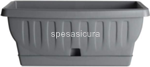 fioriera natura  50cm grigio 31204