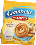 ciambelle balocco biscotti con panna fresca italiana - 700 gr