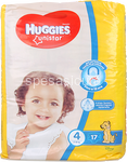 huggies unistar 4 pz.17  (7-18 kg)