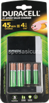 duracell caricabatterie value cef14 - 2aa + 2aaa