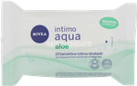 nivea salviette intime aloe pz.15                           