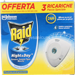raid night & day tripla ricarica                            