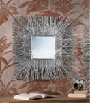 specchio quadro bamboo 50x50cm 55330
