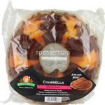 ciambella bicolore gecchele cacao e vaniglia - 400 gr