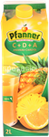 succo ananas e carota pfanner vitamine c, d, a - 2l