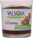 crema spalmabile alla nocciola 100% vegetale valsoia - 200 gr
