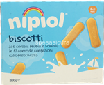biscotti per l'infanzia nipiol in confezioni salvafreschezza - 12 x 800 gr