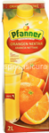 succo d'arancia nettare pfanner in brick con tappo - 2l