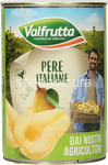 pere italiane allo sciroppo valfrutta in barattolo - 411 gr