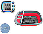 lovehome scolapiatti pieghevole 61,2x40,5x35