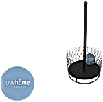 lovehome portarotolo nero
