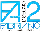 fabriano f2 blocco 24x33 20fg lis 062005