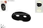 maschera floccata nera ro005712