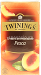 twining peach tea 25 ff                                     