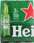 birra lager heineken in bottiglia 5° – confezione da 3 x 330 ml