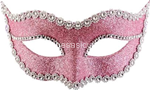 maschera rosa c/glitter 01288