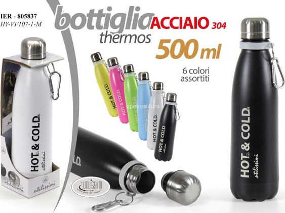 Gicos borraccia 500 ml ass.