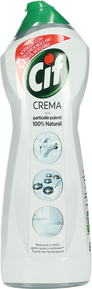 Cif Crema con Particelle Pulenti 100% Naturali - 750 ml - Acquista Online Cif  Crema in offerta!