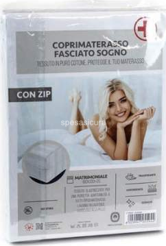 SOGNO FASCIATO COPRIMATERASSO 2P