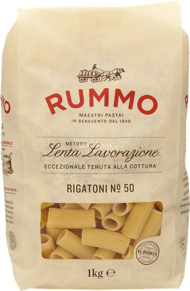 RIGATONI RUMMO N. 50 – Acquista Online Pasta Rummo Rigatoni 1 kg
