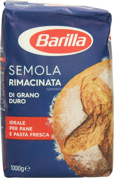 Semola Rimacinata di Grano Duro Barilla ideale per pane e pasta fresca - 1  Kg - Acquista Online Semola Barilla in offerta!