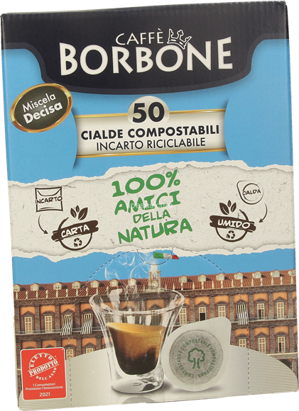 CAFFE' BORBONE 50 CIALDE COMP. MISCELA DECISA
