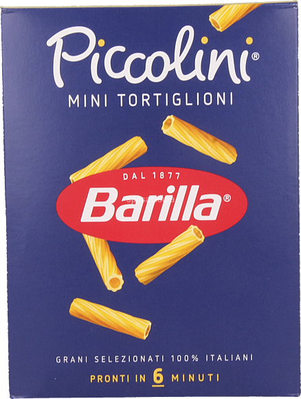 Mini Tortiglioni n. 63 Piccolini Barilla - 500 gr - Acquista Online Pasta  Barilla di tutti i formati in offerta!